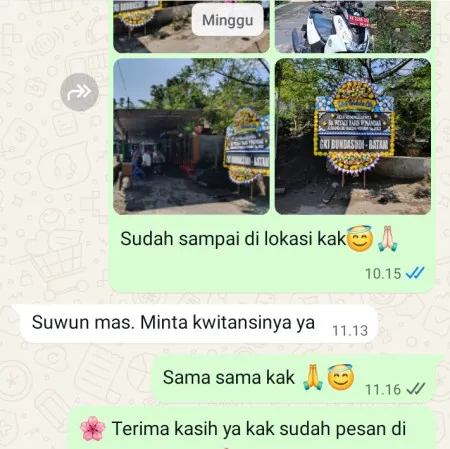 Pengiriman Papan Bunga Duka Popongan Karanganyar