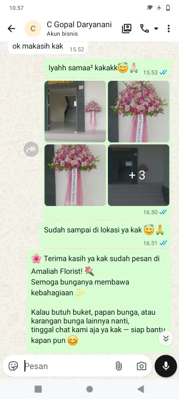 Pengiriman Karangan Bunga Popongan Karanganyar