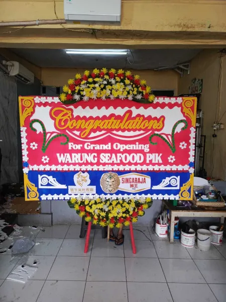 Papan Bunga Ucapan Selamat Popongan Karanganyar