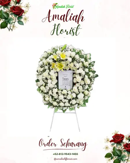 Krans Bunga Duka Popongan Karanganyar